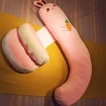 Presente criativo de aniversário para grávidas Travesseiro de dormir para gestantes Conforto e suporte para uma noite tranquila — foto 12