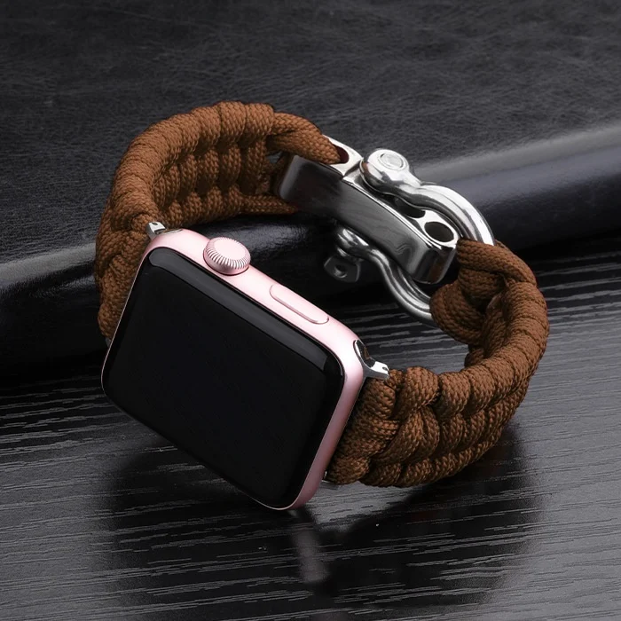 Title 17, Nylon Sports iWatch Strap 38 40 42 44mm Woven S...