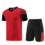 PD02 Red Shorts Suit