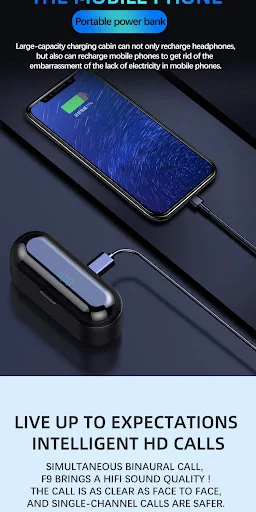 Title 4, Fone de ouvido Bluetooth sem fio Digital Displa...