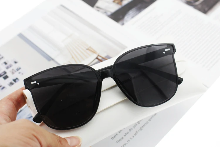 Title 8, Large Framed Black Sunglasses Fashionable UV Pr...