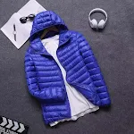 Royal blue hood