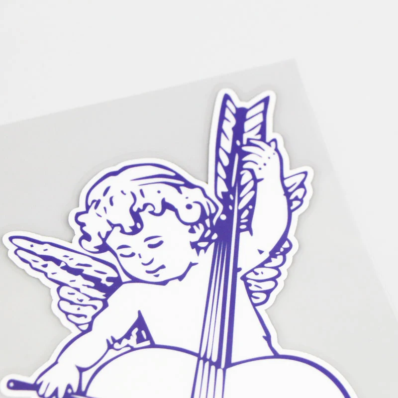 Christian Angel Playing The Cello Exterior Decoration Sticker to enhance your garden or home facade with religious art a — photo 4