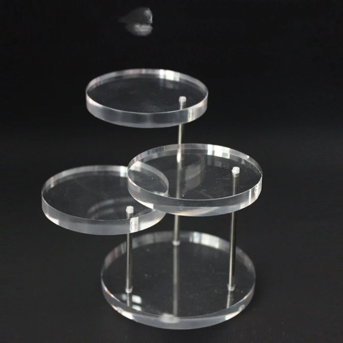 Acrylic Transparent Jewelry Display Stand Earring Stand Showcase your earrings elegantly. This durable, transparent disp — photo 1