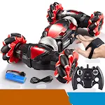 Carro de brinquedo infantil com controle remoto e deformação Transformação fácil e divertida Presente perfeito para meninos e crianças — foto 10