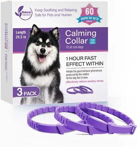 Title 1, Pet Soothing Calming Collar for Cats Reduces fe...