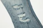 Men's Heavy Industry Washing Hole Denim Bootcut Pants, durable and comfortable workwear trousers designed for tough jobs — photo 12