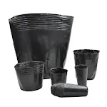 Plastic cultivating thickening nursery pots for planting flowers, promoting robust growth and healthy plants. Durable an — photo 1