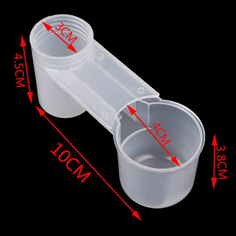 Title 1, 5Pcs Plastic Bird Feeder Clear Water Bottle Dri...