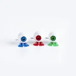 Cute and childlike toy with eyes on the chain. A fun companion for kids, easy to carry, and encourages imaginative play — photo 7