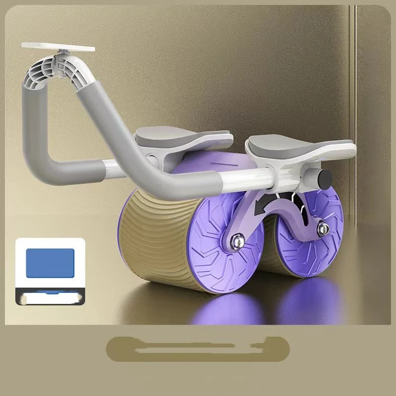 Ab Wheel Automático Rebote con Soporte Codo para Abdominales Rodillo Abdominal Adelgazamiento Vientre Fitness para Hombres y Mujeres — foto 18