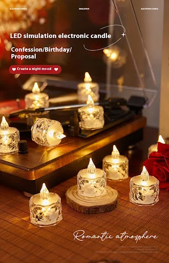 Title 4, Iceberg Small Night Lamp Christmas Tree Bedside...
