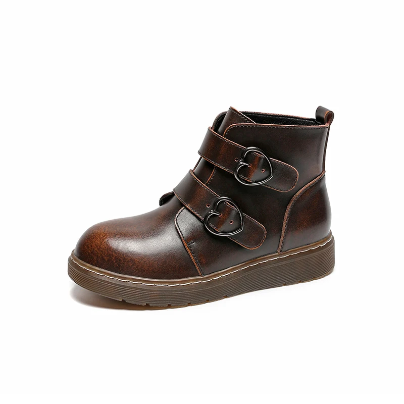 Title 7, Autumn Winter Cute Retro Womens Martin Boots C...