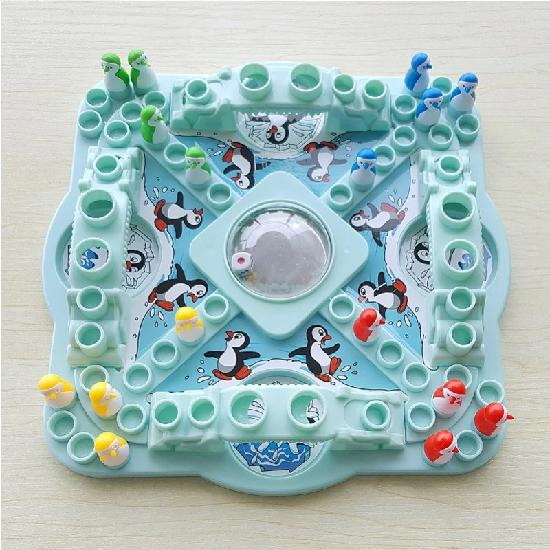 Title 1, Penguin Flying Chess Parent-child Interactive C...