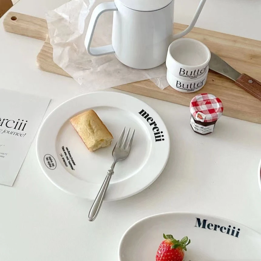 Title 3, Cute French Alphabet Ceramics Tableware, perfec...