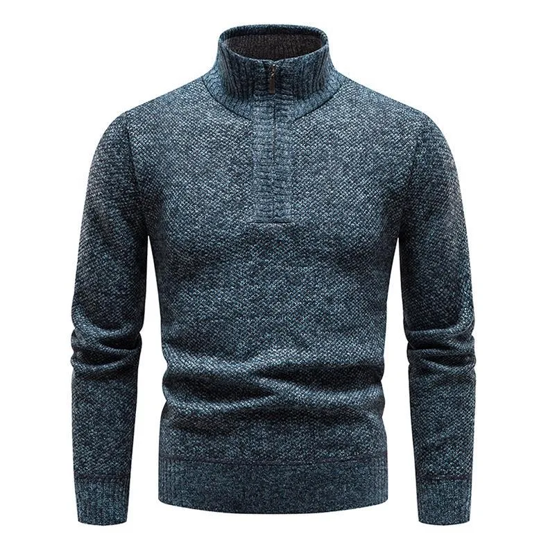 Title 2, New Style Plush Mens Large High Neck Sweater p...
