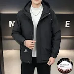 Winter Trendy Workwear Simple All-matching White Duck Down Jacket. Stay warm and stylish all winter long with this versa — photo 6