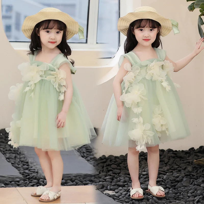Title 9, Novo Vestido de Verão Fantasia de Flores para C...