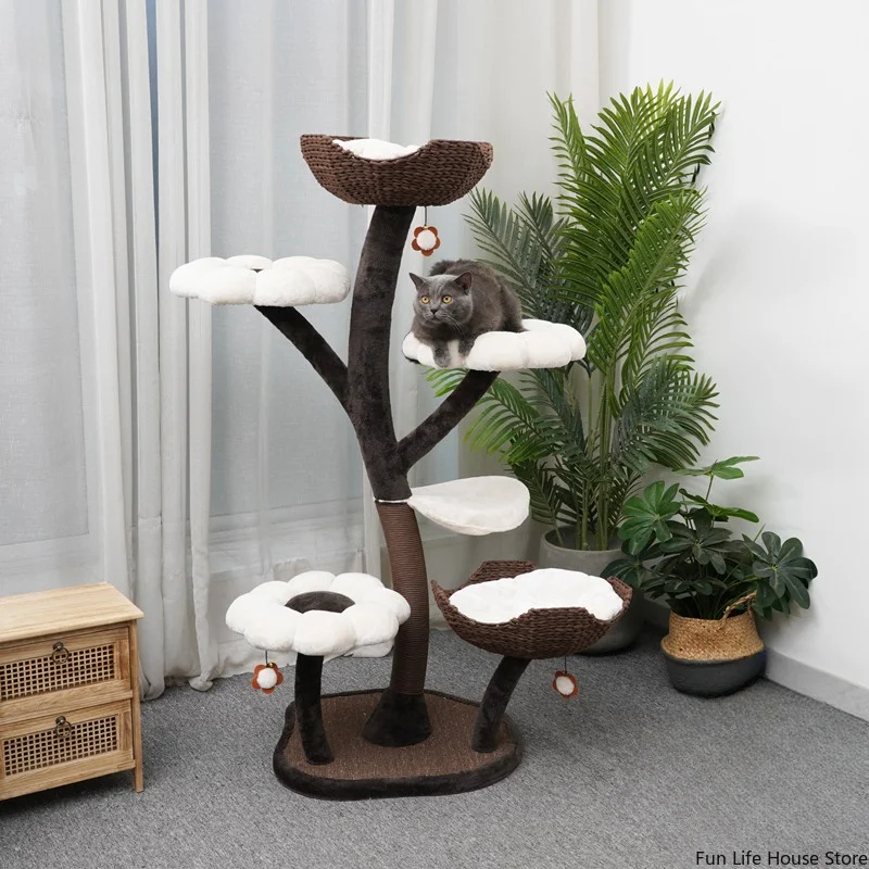 Title 4, Creative Flower-shaped Climbing Frame for Mediu...