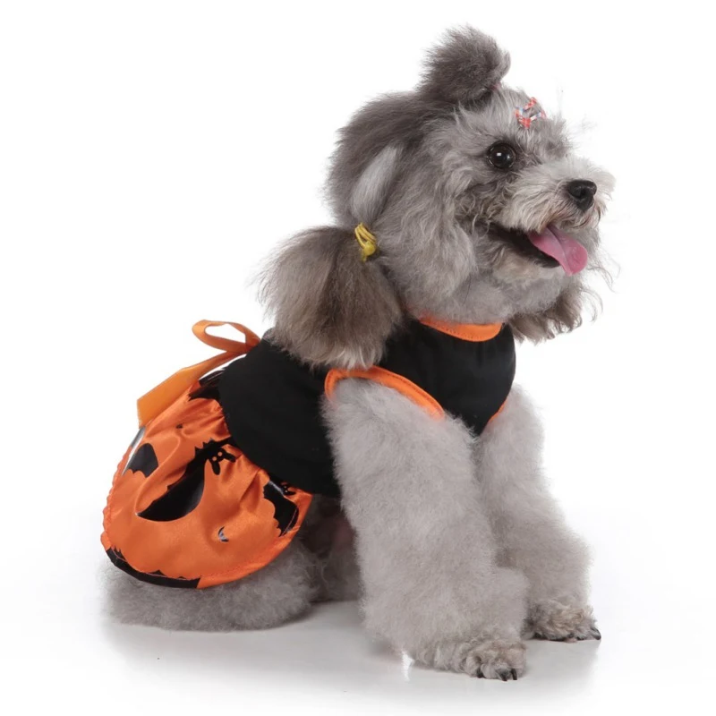 Hunde Halloween Kleidung Zauberer Kleid Verwandle deinen Hund in einen kleinen Zauberer mit diesem bezaubernden Halloween Kleidungsstück für Haustiere — foto 3