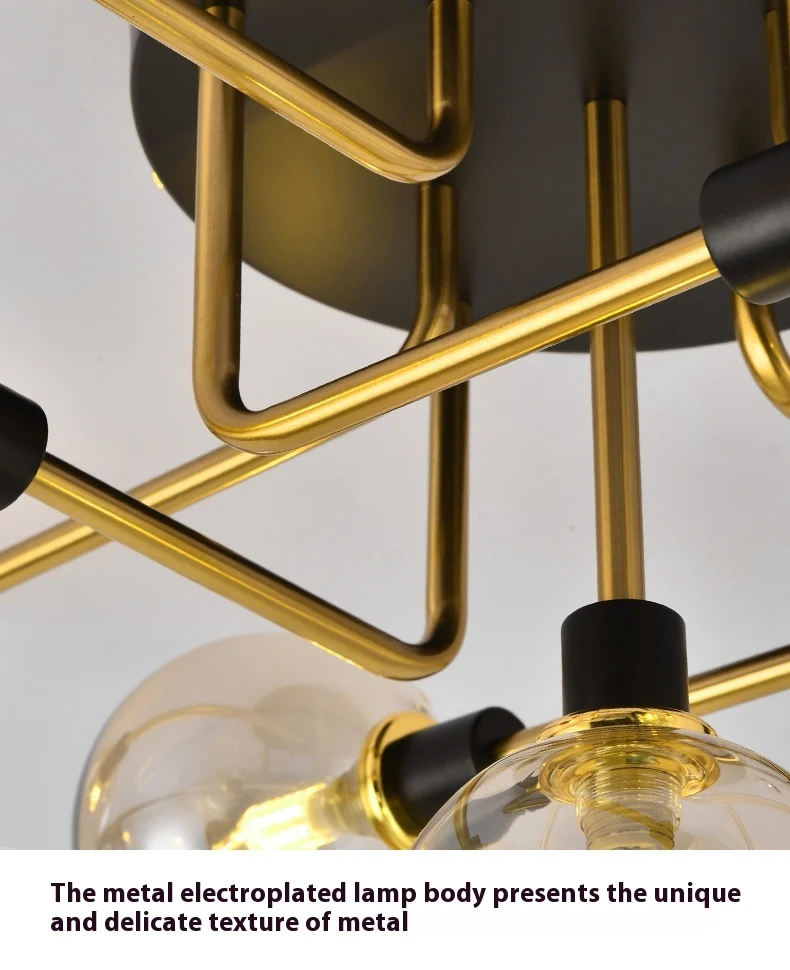 Title 16, Luxury Magic Bean Ceiling Lamp for Study, Resta...