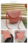 Bolsa de Palha Estilo Francês, Ombro e Transversal. Leve e Charmosa. Perfeita para o Verão. Ideal para um Passeio Casual com Toque de Sofisticação. — foto 10