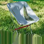 7075 Portable Aluminum Alloy Outdoor Camping Leisure Chair, lightweight and durable, perfect for outdoor relaxation and — photo 7