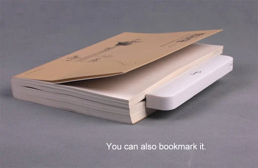 Title 5, Dimbaar LED-paneel leeslamp voor boeken, oogbes...