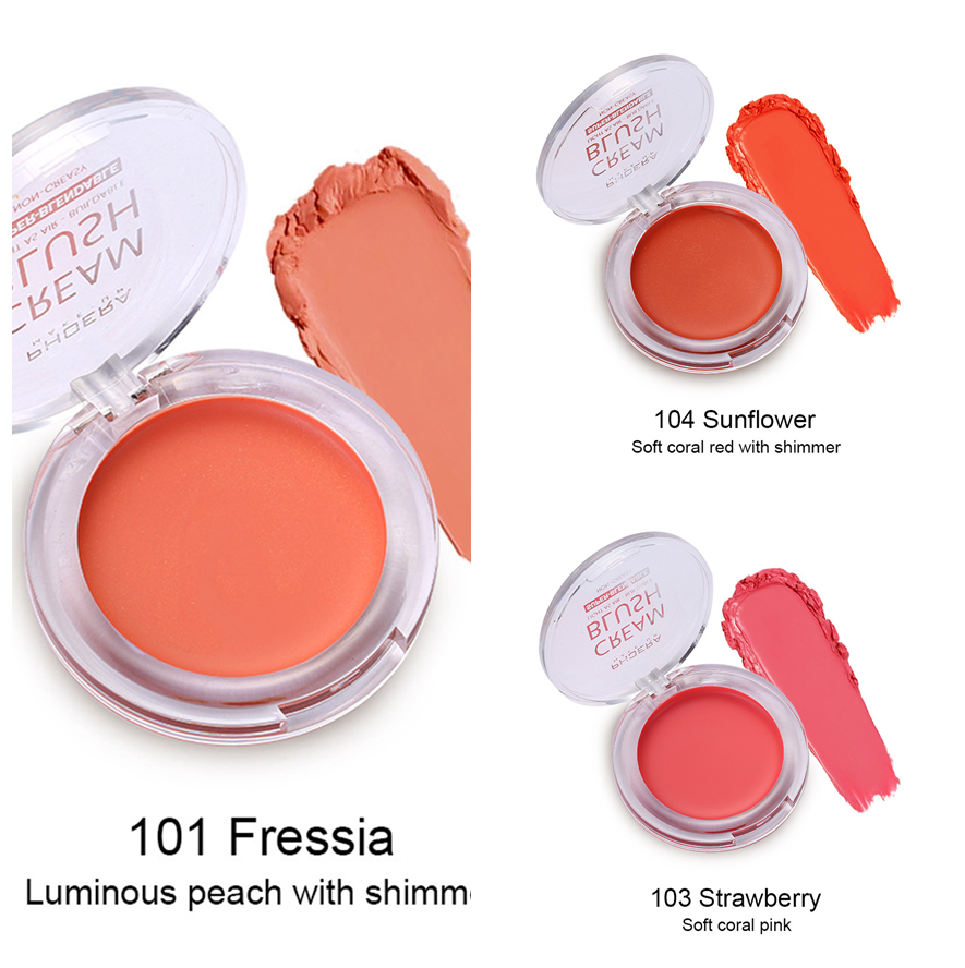 PHOERA Light And Brightening Blush Cream, for a radiant, luminous glow. This cream blush adds a touch of color and brigh — photo 12