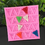 Button Alphanumeric Glue Drop Mold Create custom buttons with letters and numbers, easy to use, ideal for crafting and D — photo 4