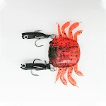 Isca para caranguejos submersível Long Shot Package com chumbo e três anzóis. Lure Bait para pesca eficaz de crustáceos, atrai em profundidade. — foto 4