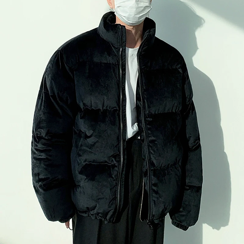 Title 11, Jaqueta Masculina Inverno Estilo Coreano Solta ...