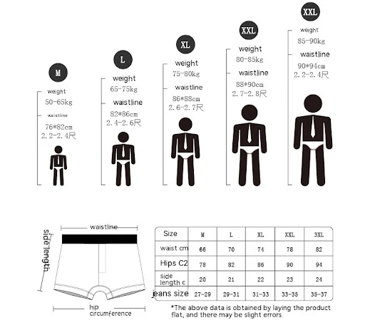 Title 1, Mens Boxer Briefs Weekly Underwear Solid Color...