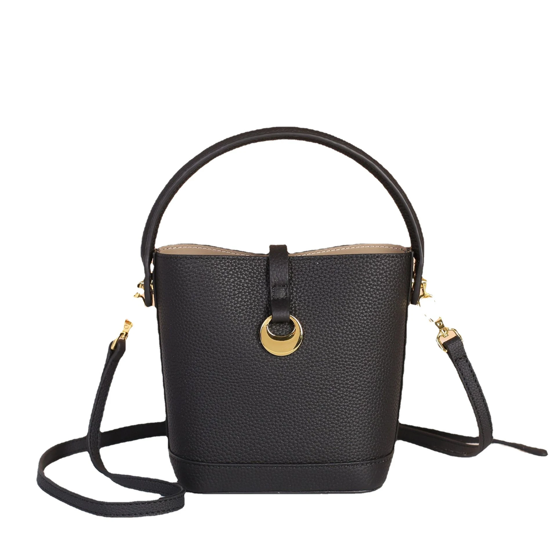 Bolsa mensageiro feminina de ombro em couro bovino de primeira camada, de alta qualidade e durabilidade, ideal para uso diário com elegância. — foto 3
