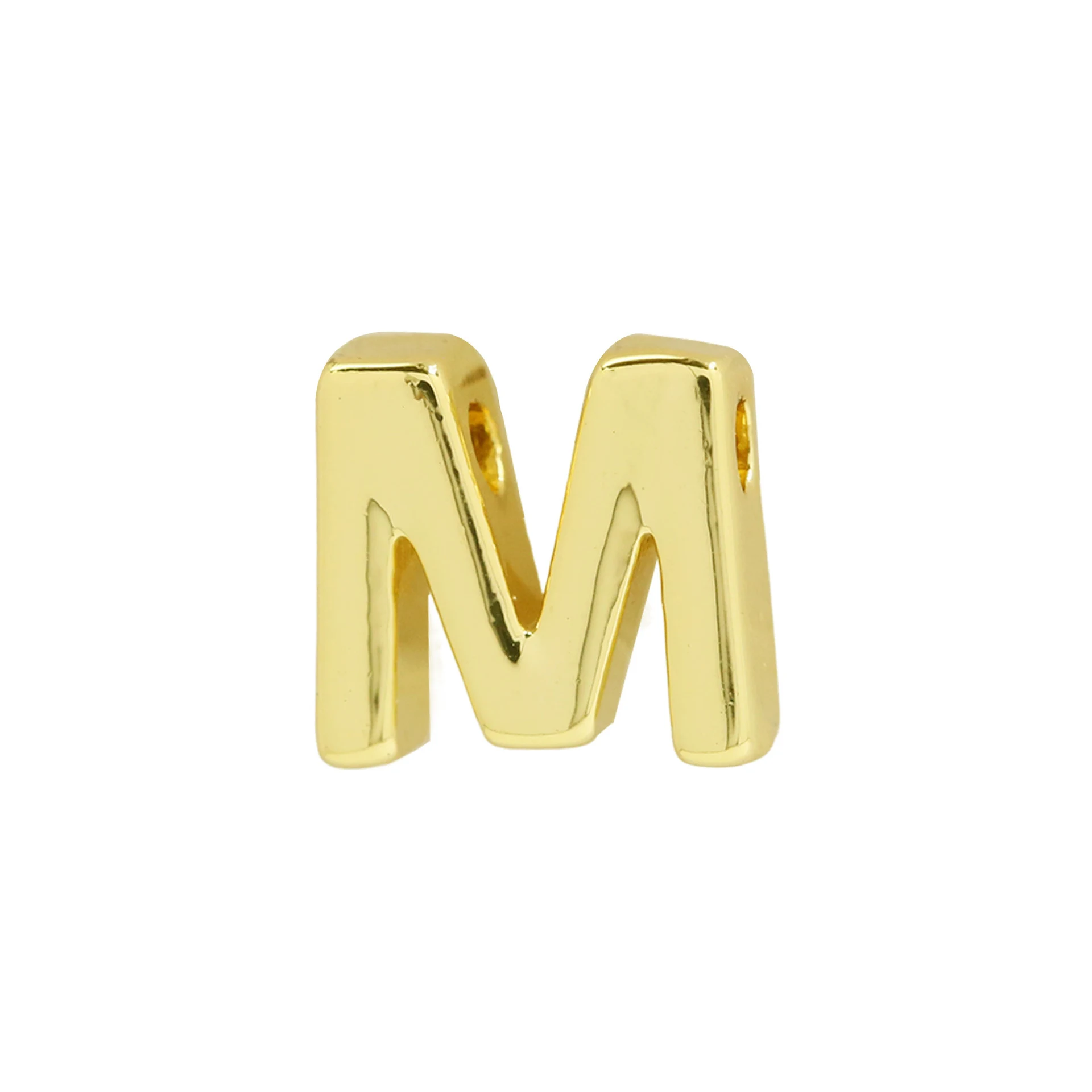 Colar com nome em inglês DIY de 26 letras, banhado a ouro 18K, brilhante, personalize sua joia exclusiva, presente especial. — foto 11