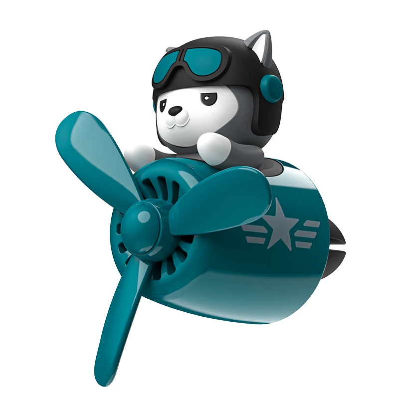 Husky Car Aromatherapy Vent Clip Decoration Ornaments. Refresh your car's air with this cute scent diffuser and enjoy ar — photo 4