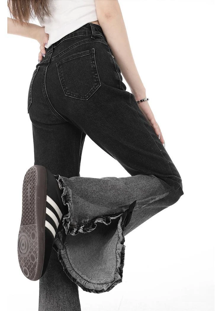 Title 2, Dames zomer jeans in Amerikaanse retro stijl me...