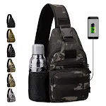 Water Bottle Chest Bag Stay hydrated on the go. Lightweight and comfortable, perfect for hiking, cycling, and all outdoo — photo 6