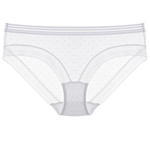Title 2, Low-waist mesh lace-wrapped womens panties for...