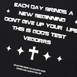 Camiseta de hombre de manga corta con estampado tridimensional de letras, cómoda y moderna, ideal para un look casual y único. — foto 3