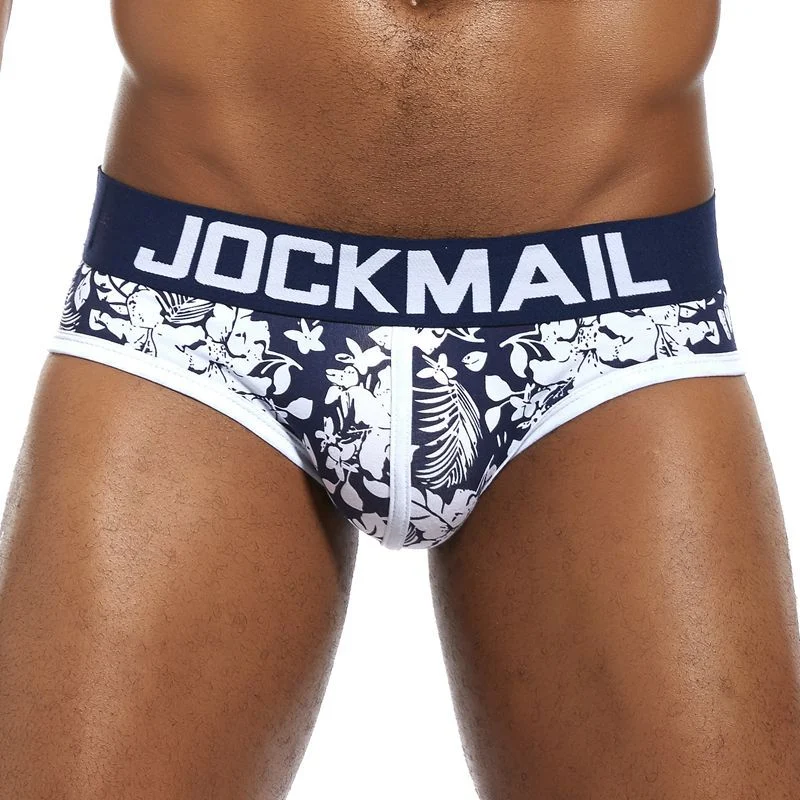 Cuecas masculinas de algodão estampadas sexy e confortáveis Roupa íntima masculina respirável e macia para uso diário e confiança. — foto 26