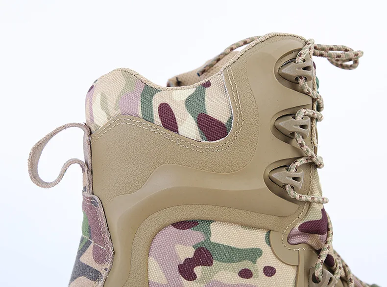 Title 19, Scarpe alte da uomo camouflage Stivali da trekk...