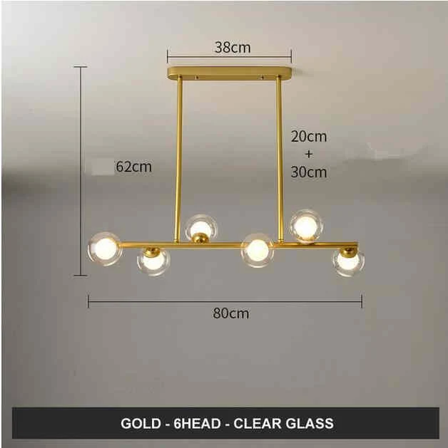 Title 7, Modern Minimalist Glass Bubble Ball Lamp Nordic...