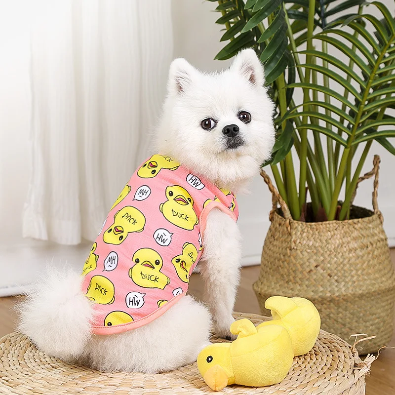 Fashion Personalized Camisole Puppy Clothes Unique Design Comfortable Fit Stylish Look Small and Medium Dogs Perfect Gif — photo 7