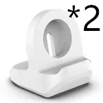 2pcs White