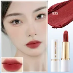 Matte, Waterproof & Sweat Resistant Color Display Small White Tube Lipstick. Achieve long-lasting, perfect lip color wit — photo 4