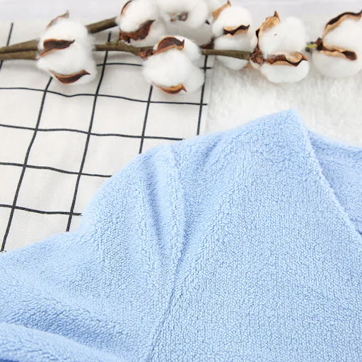 Title 10, Blue Woolen Comfortable Warm Long Sleeves Pajamas