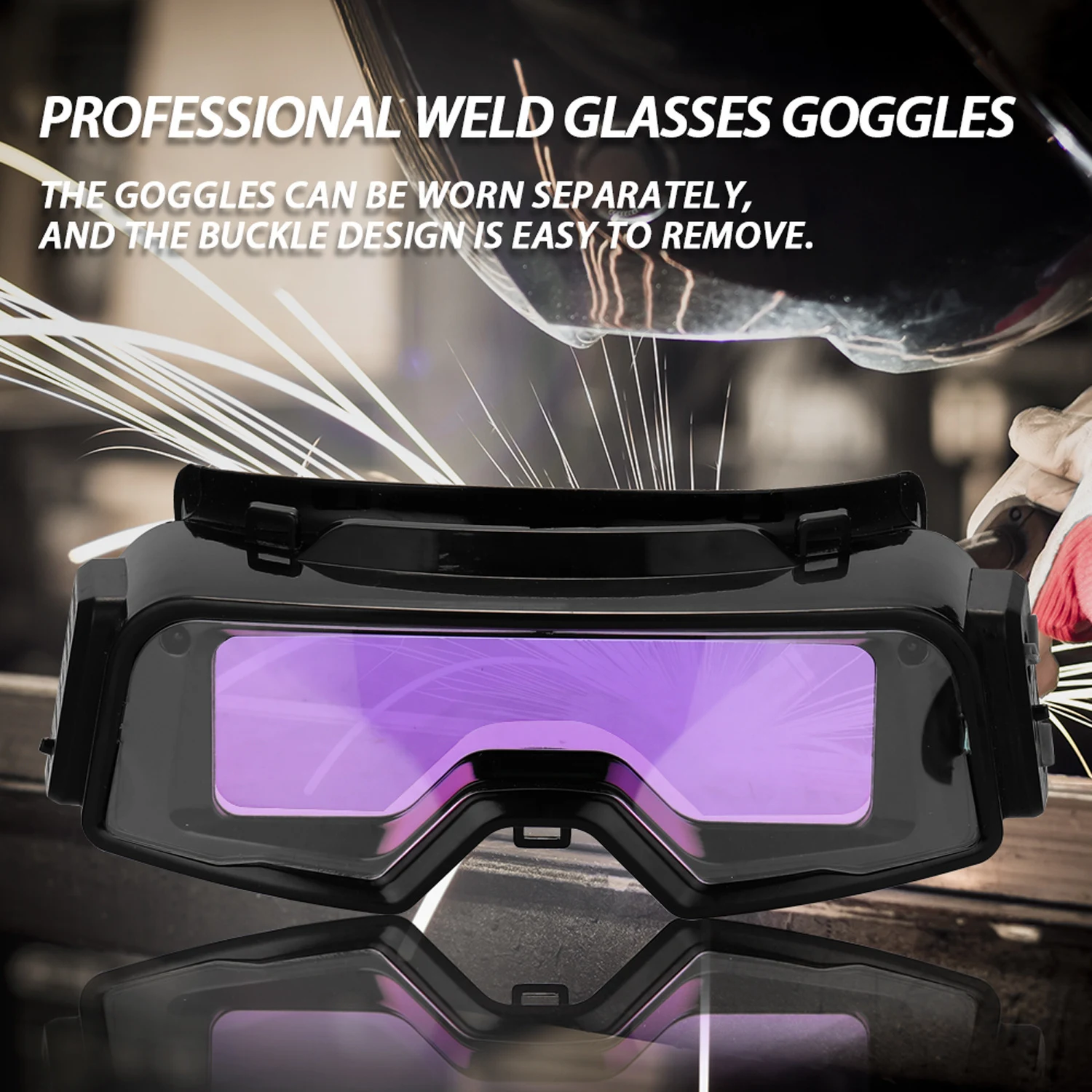 Title 7, Automatic Light Changing Welding Mask Burning W...
