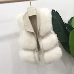 White Fur White Leather