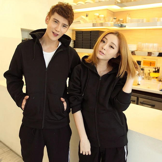 Title 15, Hooded Pocket Zipper Matching Cardigan Hoodie, ...
